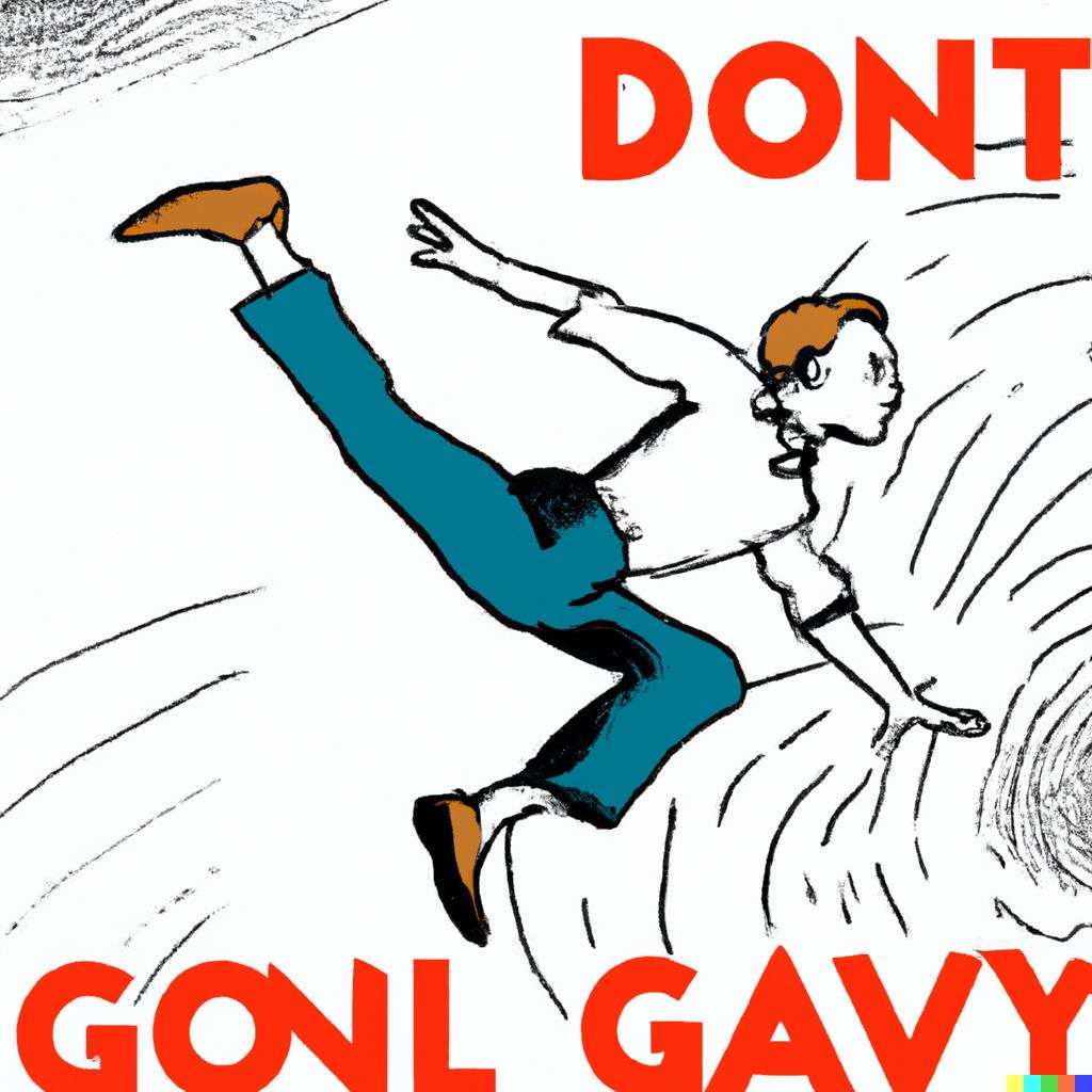 the discovery of gravity, comic book drawing